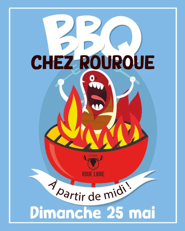 Zoom sur... La journée de dimanche ! 

Salut à toi, cycliste dans l'âme ! 🚴

Pour bien finir notre semaine d'anniversaire, on te propose un barbecue participatif !

Le principe est simple, et si tu étais là il y a deux ans, c'est la même idée ! On met à disposition deux barbecues : un carné 🥩 et un végé 🥦; tu ramènes ce que tu souhaites faire griller et on s'occupe du reste !

Tu peux également ramener des petites salades ou un dessert 🍪 que tu souhaites partager avec tes ami-es et/ou d'autre client-es !

Idéalement, viens avec des couverts et une petite assiette car on n'en aura pas suffisamment pour tout le monde ! 🍽️

Les barbeucs démarrent aux alentours de midi et on coupe le feu un peu après 15h ! Le reste de la journée, on est ouvert comme un dimanche normal ! Et on espère trinquer avec toi, dans le verre et dans l'assiette. 🍻

La bise 😙